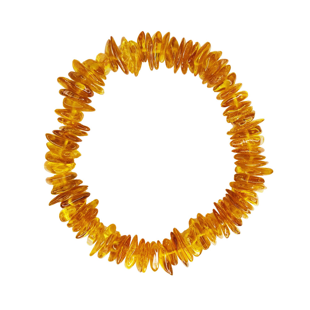 bracelet ambre jaune 19cm 02 bracelet ambre jaune 19cm 02