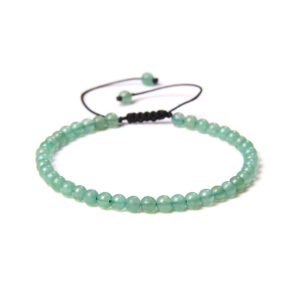 Aventurine : Vertus, Bienfaits, Propriétés et Signification en Lithothérapie bracelet aventurine verte pierres boules 4mm cordon ajustable 01
