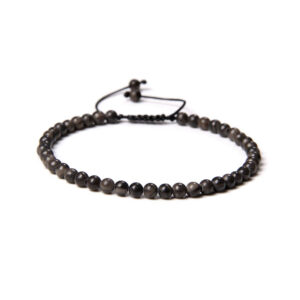 Bois Fossilisé : Vertus, Bienfaits, Propriétés et Signification en Lithothérapie bracelet bois fossilise pierres boules 4mm cordon ajustable 01