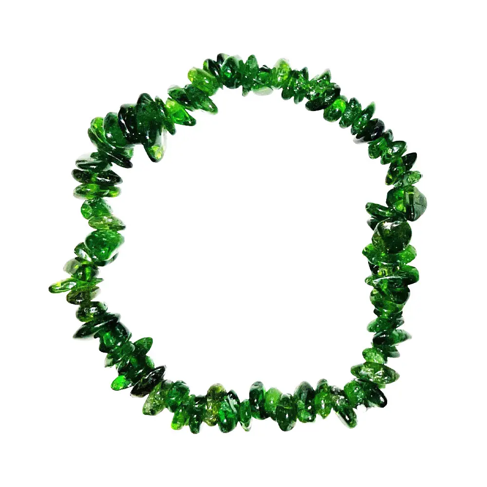 Diopside : Vertus, Bienfaits, Propriétés et Signification en Lithothérapie bracelet diopside baroque 19cm 01.jpg