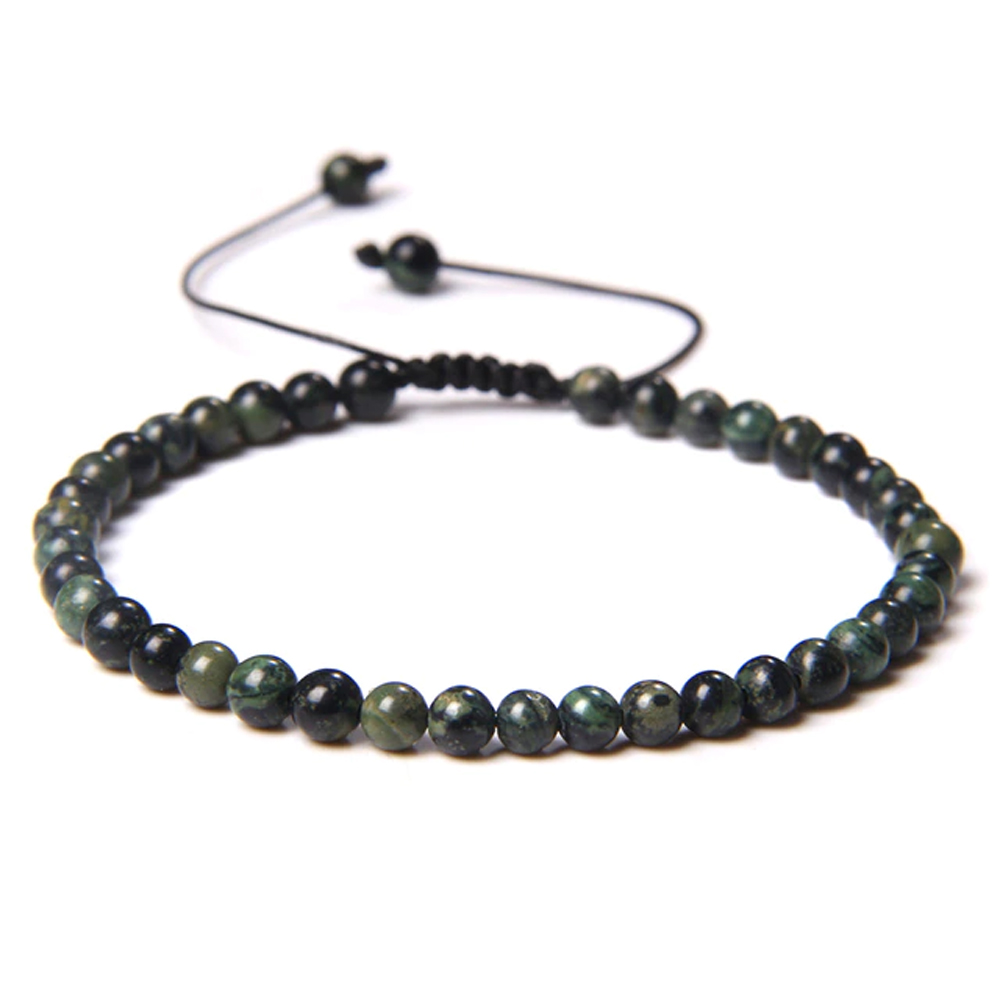 bracelet jaspe kambamba pierres boules 4mm cordon ajustable 02 bracelet jaspe kambamba pierres boules 4mm cordon ajustable 02