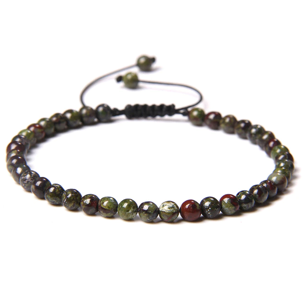 bracelet jaspe sanguin pierres boules 4mm cordon ajustable 02 bracelet jaspe sanguin pierres boules 4mm cordon ajustable 02