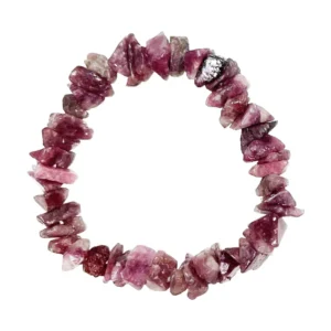 Lépidolite : Vertus, Bienfaits, Propriétés et Signification en Lithothérapie bracelet lepidolite baroque 19cm 01.jpg