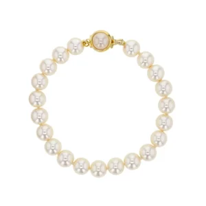 Perles de Majorque : Vertus, Bienfaits, Propriétés et Signification en Lithothérapie bracelet perles de majorque blanches pierres boules 8mm 19cm 328677 01.jpg