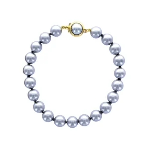 Perles de Majorque : Vertus, Bienfaits, Propriétés et Signification en Lithothérapie bracelet perles de majorque grises pierres boules 8mm 19cm 328673 01.jpg