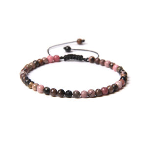 Rhodochrosite : Vertus, Bienfaits, Propriétés et Signification en Lithothérapie bracelet rhodochrosite pierres boules 4mm cordon ajustable 01