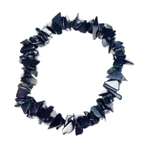 Shungite : Vertus, Bienfaits, Propriétés et Signification en Lithothérapie bracelet shungite baroque 19cm 01.jpg