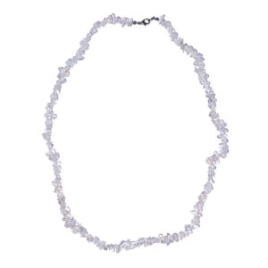 collier cristal de roche baroque 60cm 01