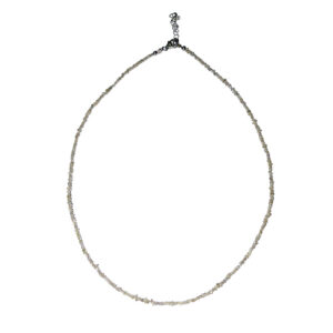 collier diamant gris champagne baroque 40cm 01