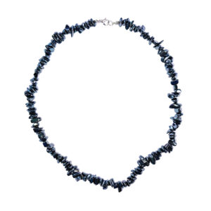 Hématite : Vertus, Bienfaits, Propriétés et Signification en Lithothérapie collier hematite baroque 45cm 01