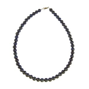 Œil de Faucon : Vertus, Bienfaits, Propriétés et Signification en Lithothérapie collier oeil de faucon pierres boules 8mm 01 1000x1000
