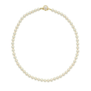 Perles de Majorque : Vertus, Bienfaits, Propriétés et Signification en Lithothérapie collier perles de majorque blanches pierres boules 6mm 327714pl 01