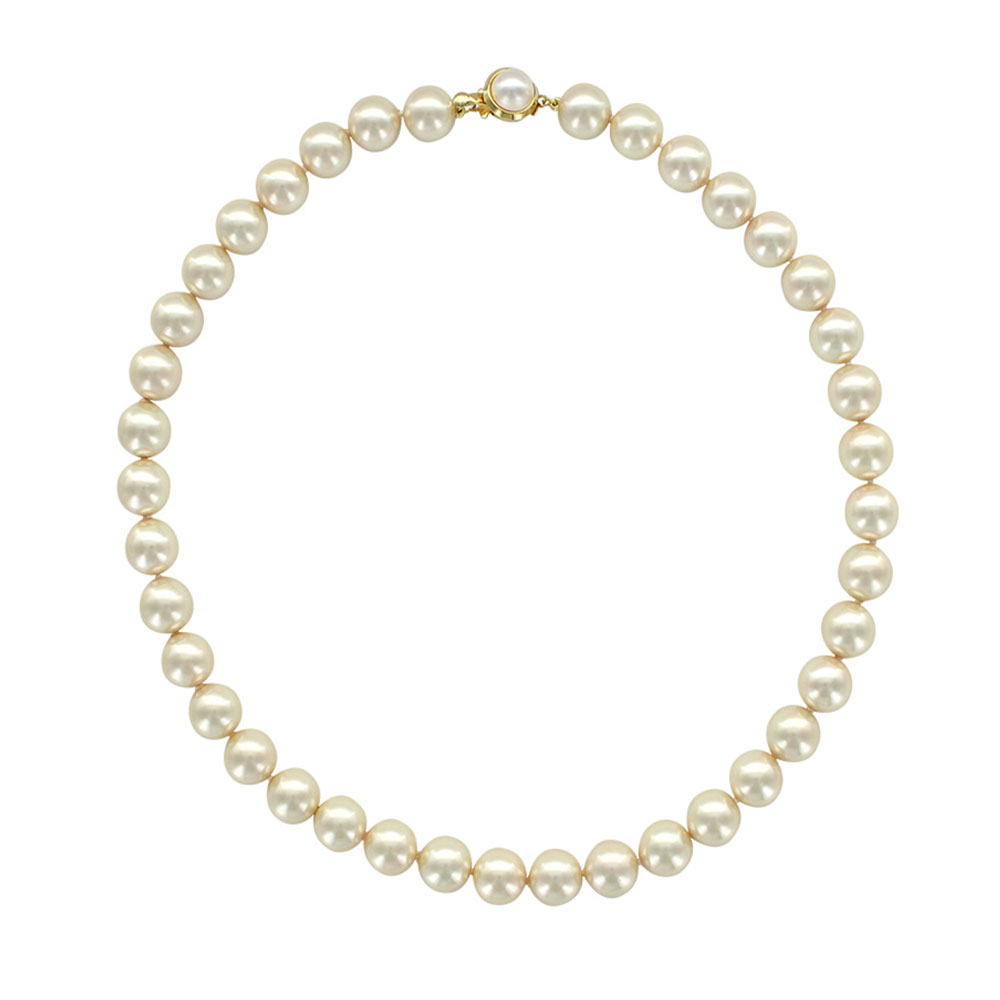 Perles de Majorque : Vertus, Bienfaits, Propriétés et Signification en Lithothérapie collier perles de majorque blanches pierres boules 8mm 327743 01