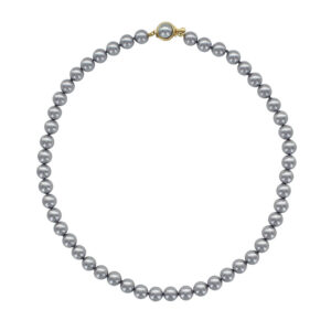 collier perles de majorque grises pierres boules 8mm 327729 01