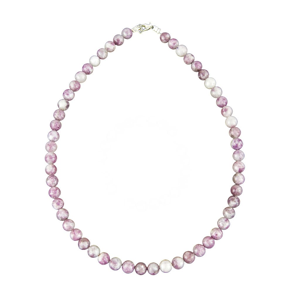 collier rubellite pierres boules 8mm 01 collier rubellite pierres boules 8mm 01