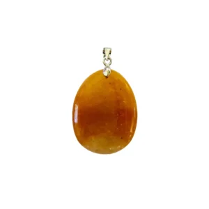 Aventurine Rouge : Vertus, Bienfaits, Propriétés et Signification en Lithothérapie pendentif aventurine rouge pierre plate 01.jpg