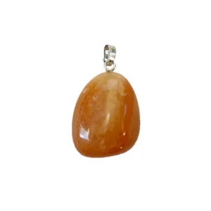 Aventurine Rouge : Vertus, Bienfaits, Propriétés et Signification en Lithothérapie pendentif aventurine rouge pierre roulee 01.jpg