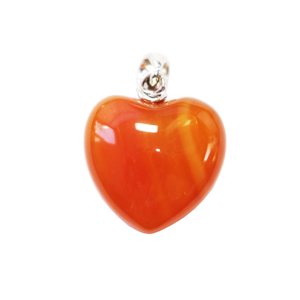 pendentif cornaline petit coeur 02 pendentif cornaline petit coeur 02