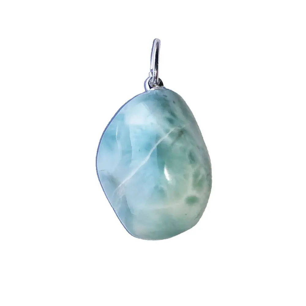 Larimar : Vertus, Bienfaits, Propriétés et Signification en Lithothérapie pendentif larimar pierre roulee 01 1000x1000.jpg