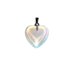 Opale Synthétique : Vertus, Bienfaits, Propriétés et Signification en Lithothérapie pendentif opale blanche petit coeur 01 1000x1000.jpg