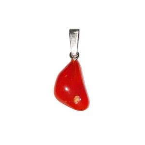 pendentif opale de feu pierre roulee 01