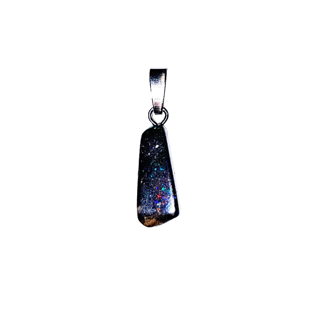 pendentif opale noire pierre roulee 01 pendentif opale noire pierre roulee 01