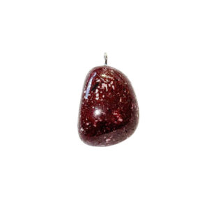 Porphyre Impérial : Vertus, Bienfaits, Propriétés et Signification en Lithothérapie pendentif porphyre imperial pierre roulee 01