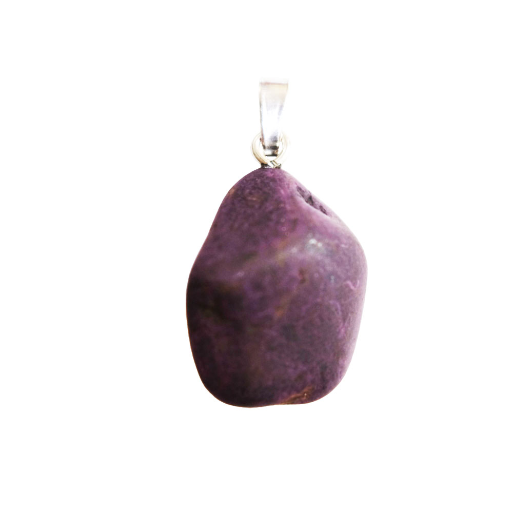 pendentif purpurite pierre roulee 03 pendentif purpurite pierre roulee 03