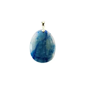 pendentif quartz bleu pierre plate 01.jpg