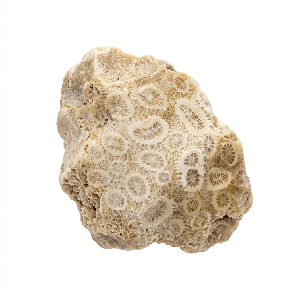 pierre corail petrifie