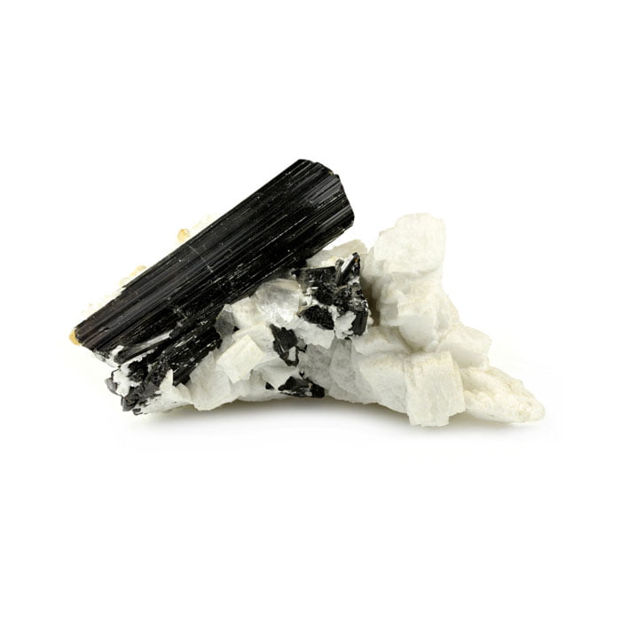 pierre quartz tourmaline