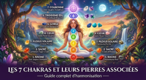 les 7 chakras et leurs pierres naturelles guide d'harmonisation énergétique